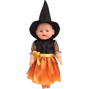 Šaty pro Baby Born 43 – 45 cm (čarodějnice)