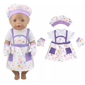 Oblečení pro Baby Born 43- 45 cm (kuchařka)