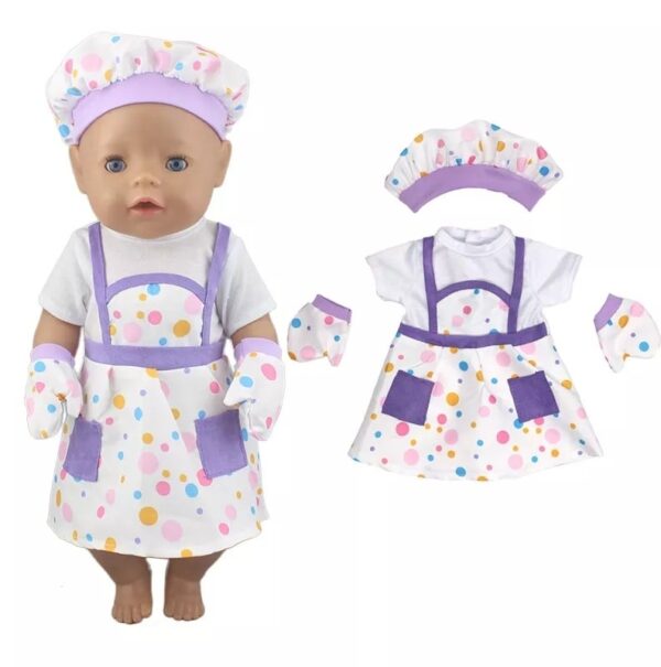 šaty Baby Born oblečení pro panenku 43
