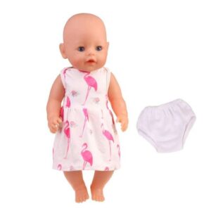 Oblečení pro Baby Born 43- 45 cm (plameňák)