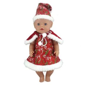 Šaty pro Baby Born 43 – 45 cm (Vánoce)